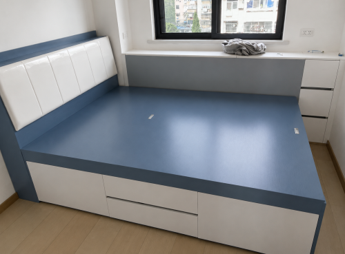 Giường Ngủ Có Ngăn Kéo Và Kệ Đầu Giường Tiện Ích ZM-11019 photo review