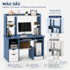 Bàn Học Giá Sách Màu Xanh Dương ZM-70013 - ảnh chi tiết 4