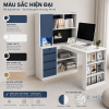 Bàn Học Liền Giá Sách Nhiều Ô Để Đồ Gọn Gàng ZM-70007 - ảnh chi tiết 4