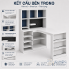 Bàn Học Liền Giá Sách Nhiều Ô Để Đồ Gọn Gàng ZM-70007 - ảnh chi tiết 5