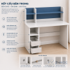 Bàn Học Liền Kệ Sách Gỗ Công Nghiệp MDF ZM-70019 - ảnh chi tiết 5