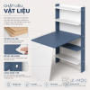 Chất liệu bền chắc, dễ vệ sinh