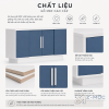 Chất liệu bền đẹp và dễ vệ sinh