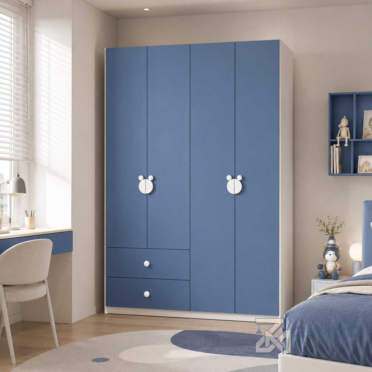 Dễ kết hợp với nhiều món nội thất trong phòng