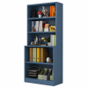 Giá Sách Đứng 5 Tầng Màu Xanh Đơn Giản ZM-71008 - 800x400x1800mm - ZM-71008.1