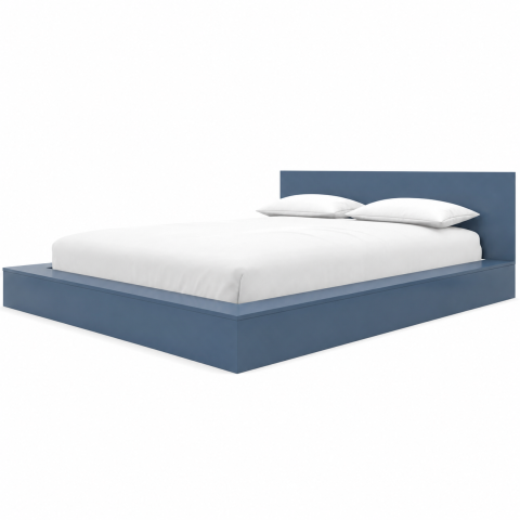 Giường Ngủ Bệt Màu Xanh Tối Giản Cho Phòng Ngủ Gọn Gàng ZM-11007 - 1600x2000mm - ZM-11007.2