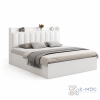 Giường Ngủ Bọc Nệm Đầu Giường Có Kệ ZM-11005 - ảnh chi tiết 7