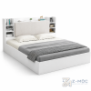 Giường Ngủ Bọc Nệm Đầu Giường Kèm Kệ Để Đồ Tiện Ích ZM-11020 - ảnh chi tiết 1