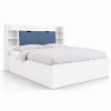 Giường Ngủ Có Kệ Đầu Giường Phối Trắng Xanh Hiện Đại ZM-11017 - 1800x2000mm - ZM-11017.2