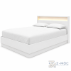 Giường Ngủ Gỗ Tích Hợp Đèn LED Đầu Giường ZM-11014 - ảnh chi tiết 7