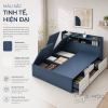 Giường Ngủ Thông Minh Nhiều Ngăn Chứa Tích Hợp Kệ Đầu Giường ZM-11001 - ảnh chi tiết 6
