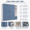Khoang treo hở và nhiều ngăn lưu trữ tiện dụng