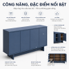 Không gian lưu trữ rộng giúp sắp xếp ngăn nắp