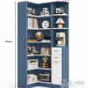 Kích thước chi tiết Kệ Sách Trang Trí Đa Năng Màu Xanh Hiện Đại ZM-71002