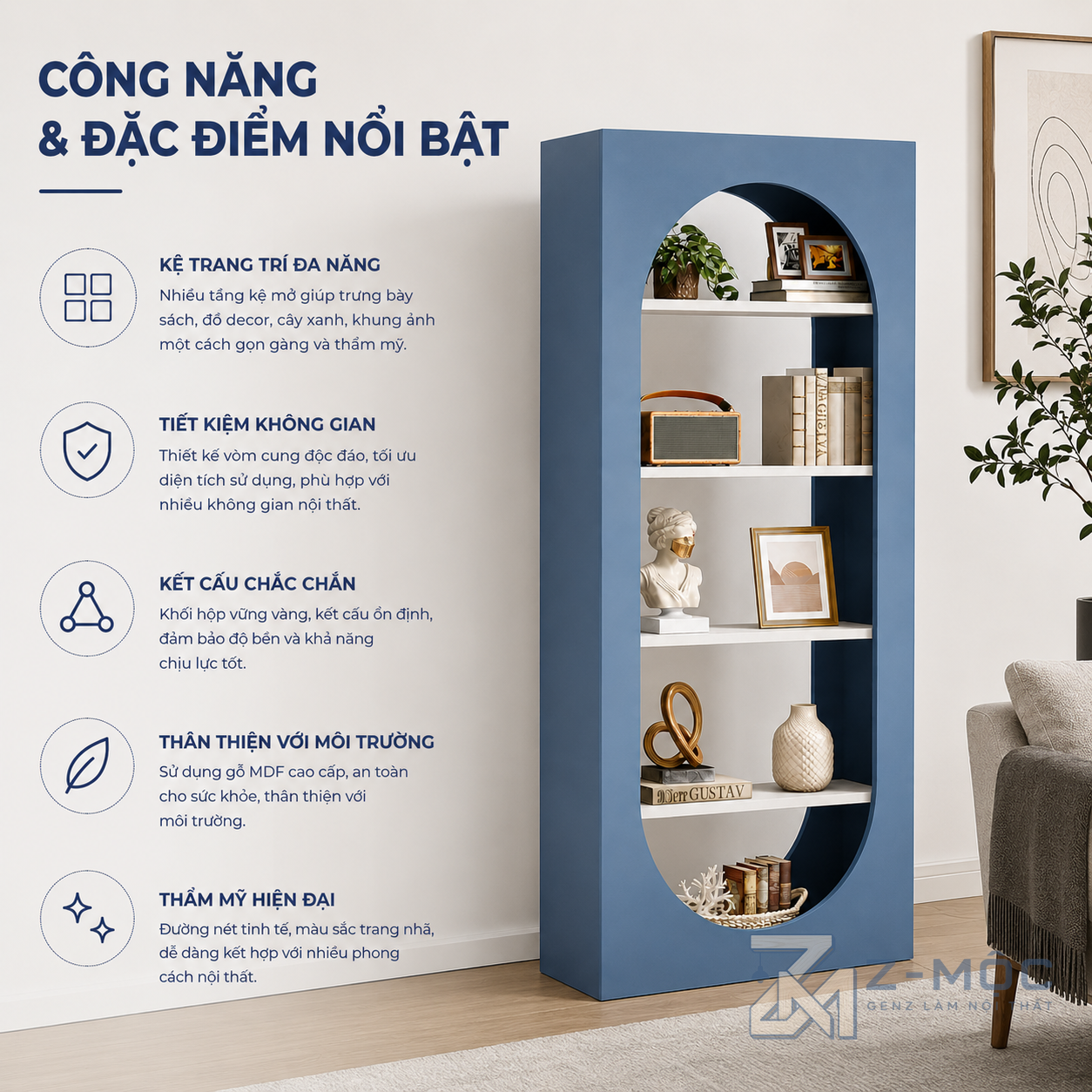 Nhiều tầng lưu trữ giúp trưng bày khoa học