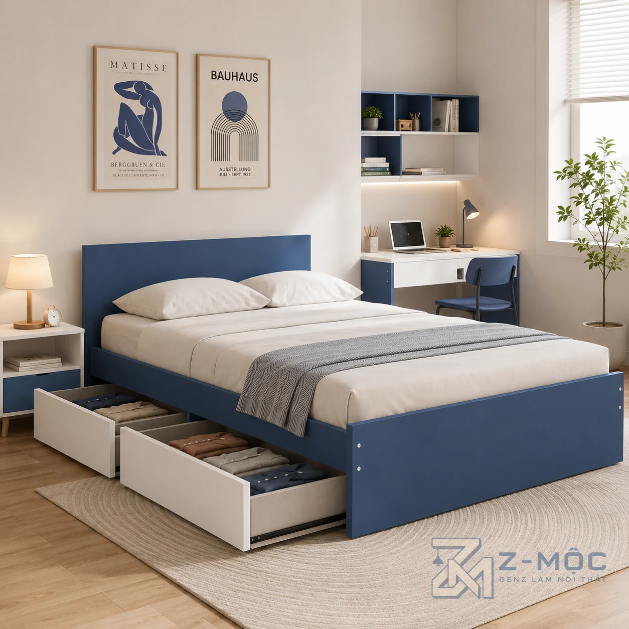 Phù hợp với nhiều phong cách phòng ngủ