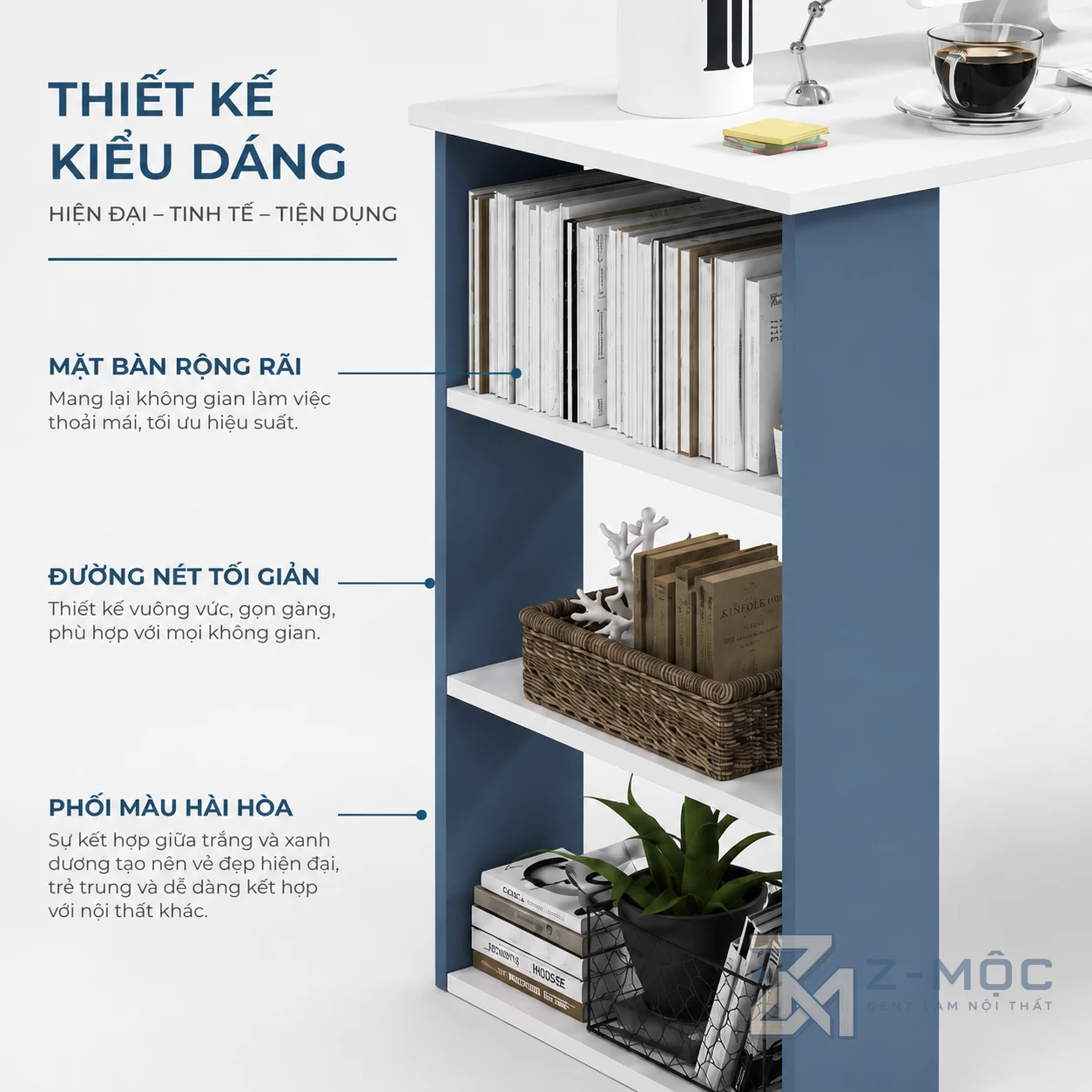 Thiết kế hiện đại tạo điểm nhấn cho không gian