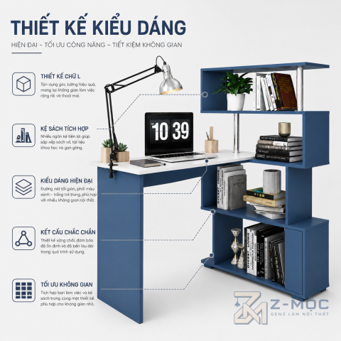 Thiết kế hiện đại tạo điểm nhấn cho không gian