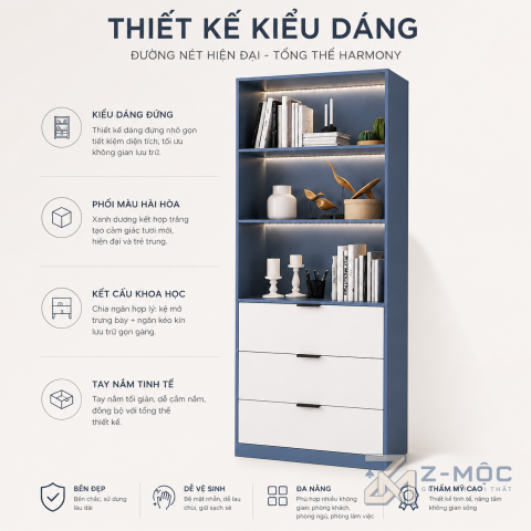 Thiết kế nhiều tầng tối ưu diện tích lưu trữ