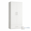 Tủ Quần Áo 2 Cánh Màu Xanh Có Ngăn Kéo ZM-10010 - ảnh chi tiết 7