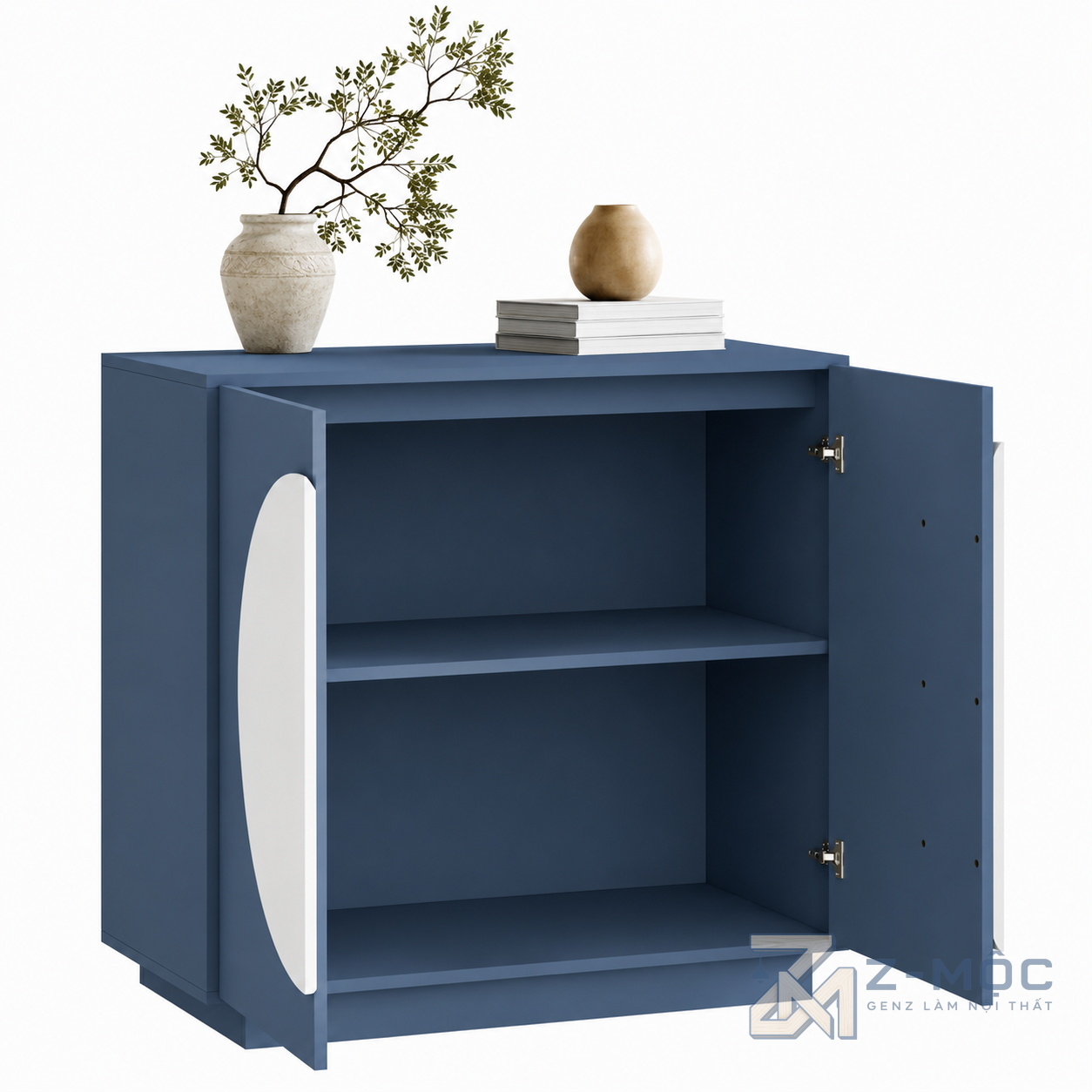 Tủ Trang Trí Tay Nắm Tròn Hiện Đại Nhỏ Gọn ZM-94001 - ảnh chi tiết 5