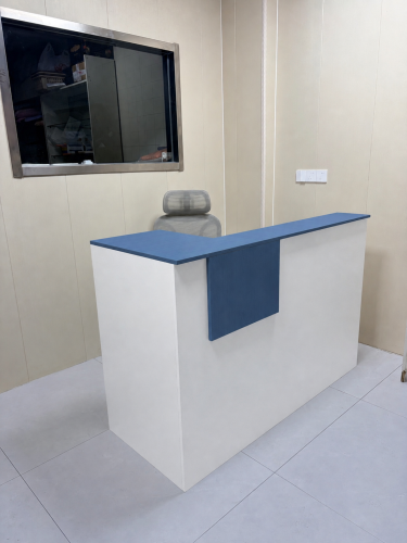 Quầy Lễ Tân Văn Phòng Thiết Kế Tối giản ZM-30007 photo review
