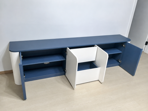 Tủ Tivi Xanh Trắng Gỗ MDF Hiện Đại ZM-90005 photo review