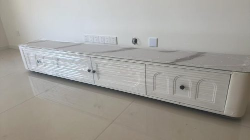 Kệ Tivi Cánh Vòm Sơn Màu Trắng Cao Cấp ZM-90009 photo review