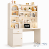 Bàn học liền kệ màu xanh cánh trắng hiện đại ZM-70050 - ảnh chi tiết 1