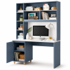 Bàn Học Và Làm Việc Liền Giá Sách Có Tủ Lưu Trữ ZM-70038 - 1400x600x1800mm - ZM-70038.2