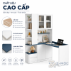 Chất liệu gỗ MDF phủ Melamine