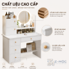 Chất liệu gỗ MDF phủ melamine