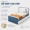 Chất liệu gỗ MDF phủ melamine bền đẹp