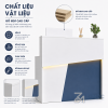 Chất liệu gỗ MDF phủ Melamine bền đẹp