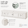 Chất liệu MDF chống ẩm, cánh phun sơn S8 cao cấp