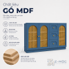 Chất liệu MDF phủ Melamine bền đẹp, dễ vệ sinh