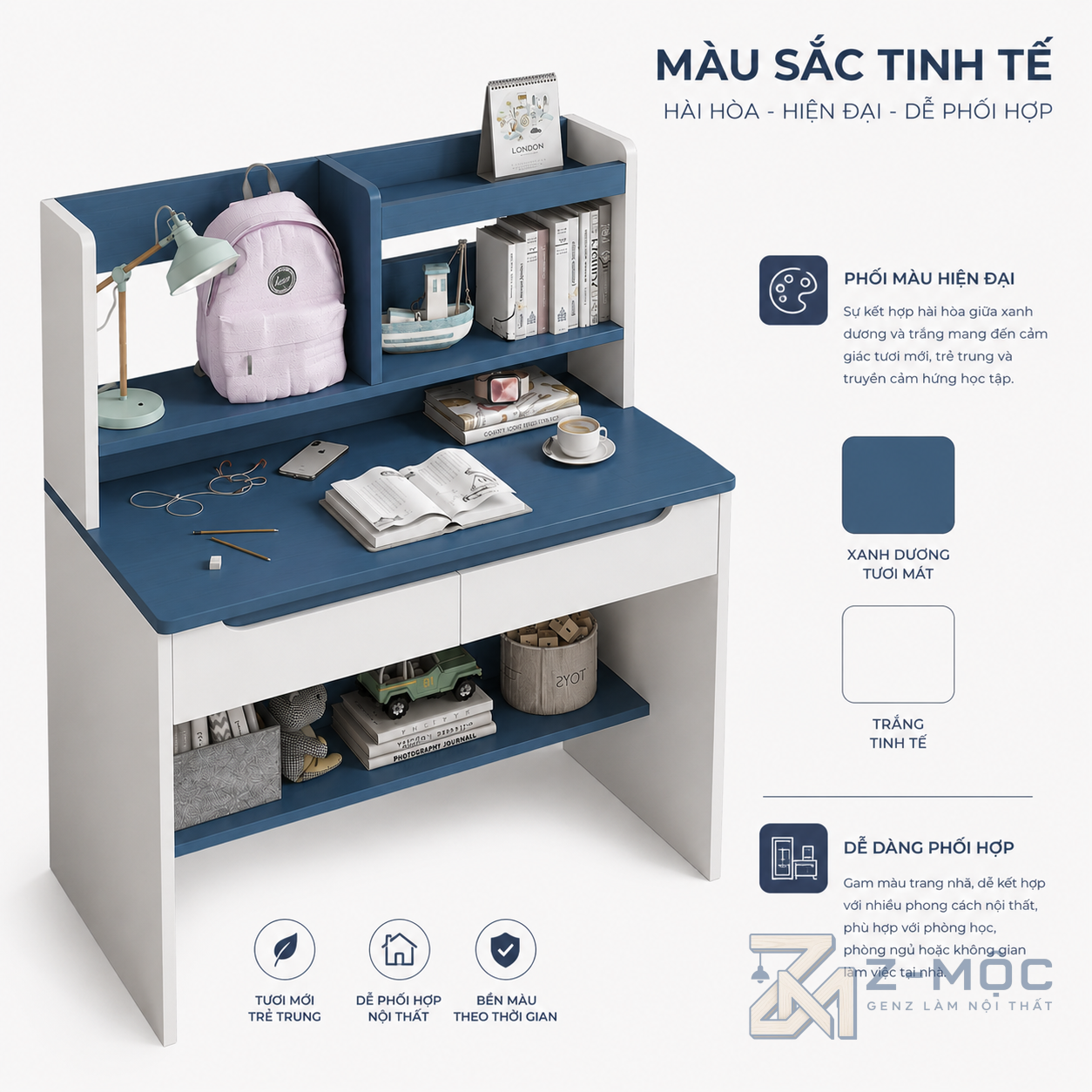 Dễ phối cùng nhiều phong cách nội thất