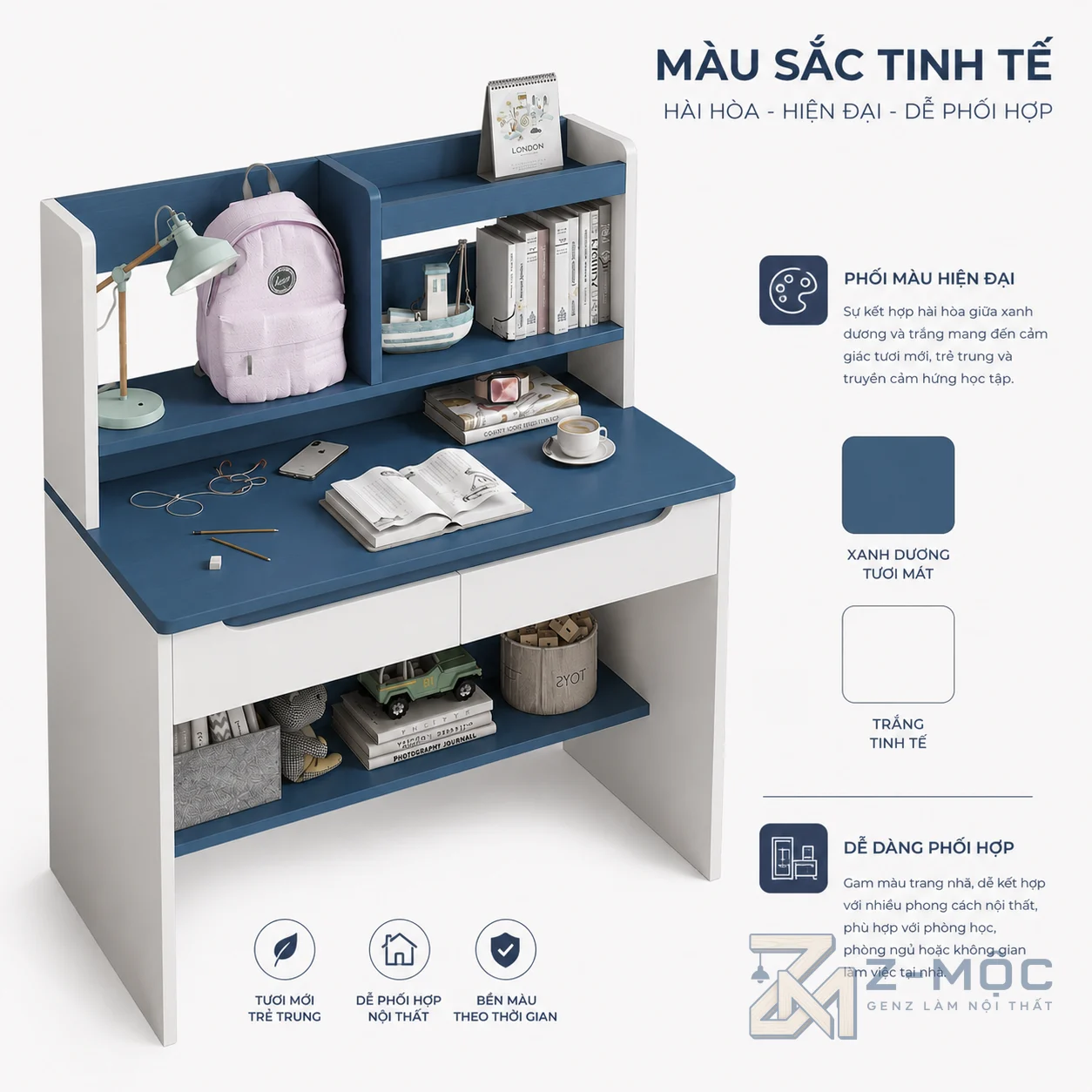 Dễ phối cùng nhiều phong cách nội thất