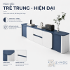 Dễ phối cùng sofa và nội thất phòng khách