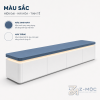 Đèn LED tạo điểm nhấn cho khu vực tivi