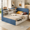 Giường Ngủ Có Kệ Bên Cạnh Giường Đa Năng Tiện Ích ZM-11026 - ảnh chi tiết 5