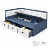 Giường Ngủ Góc Bọc Đệm Có Ngăn Kéo Hiện Đại ZM-11038 - ảnh chi tiết 6