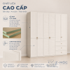 Gỗ MDF cốt xanh kết hợp cánh phun sơn S8