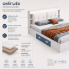 Gỗ MDF phủ melamine bền đẹp, dễ vệ sinh
