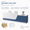 Gỗ MDF phủ melamine bền đẹp, dễ vệ sinh
