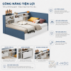 Kệ bên cạnh giường tăng khả năng lưu trữ