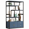 Kệ Trang Trí Gỗ MDF Kết Hợp Khung Sắt Có Tủ Ngăn Kéo ZM-94012 - 1200x300x1800mm - ZM-94012.2