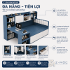 Kết hợp bàn làm việc và kệ sách tiện dụng
