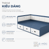 Kiểu dáng góc hiện đại, tựa đệm êm ái