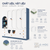 MDF lõi xanh chống ẩm, bề mặt dễ vệ sinh